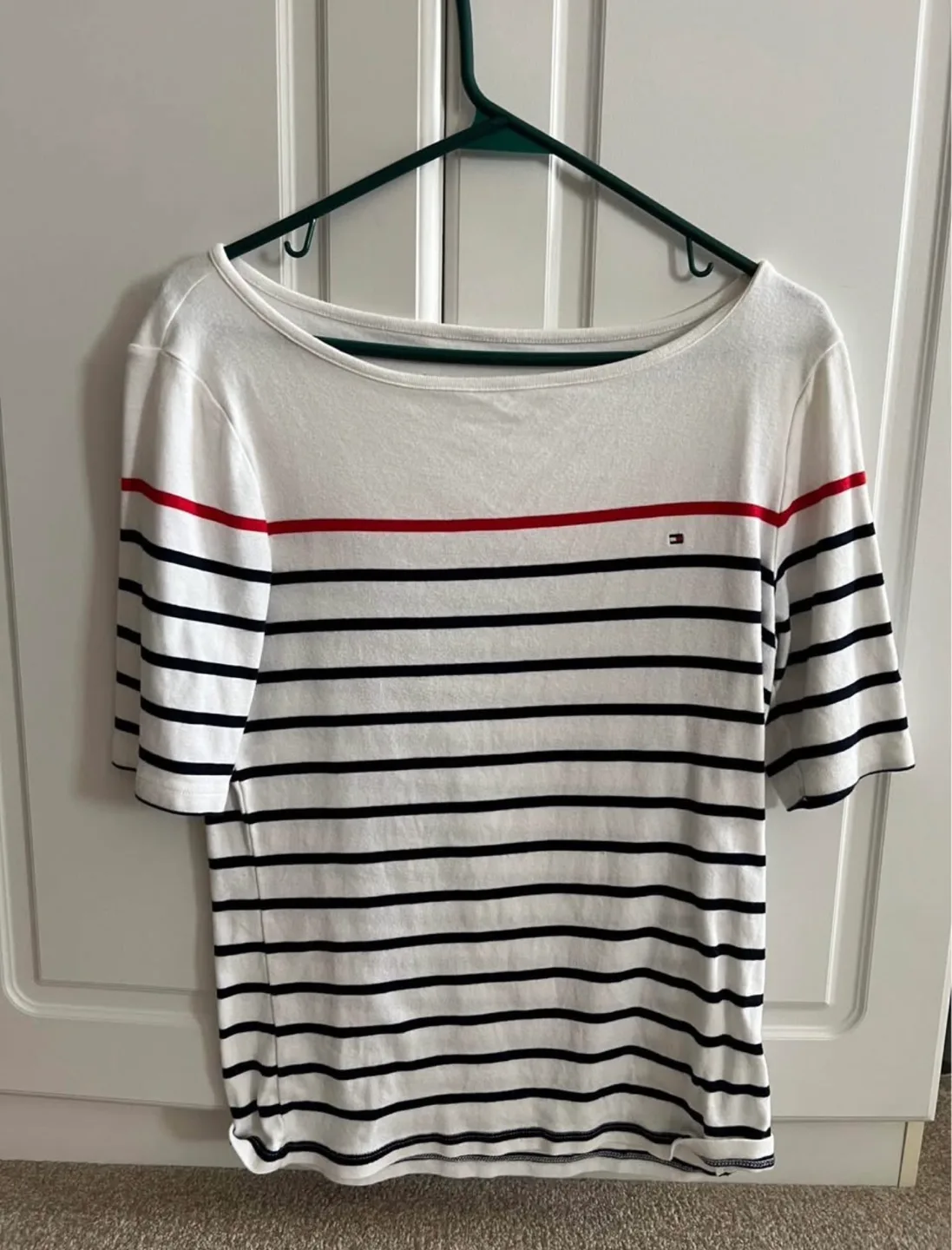 Tommy Hilfiger Women's Striped Tshirts image indicator(5)