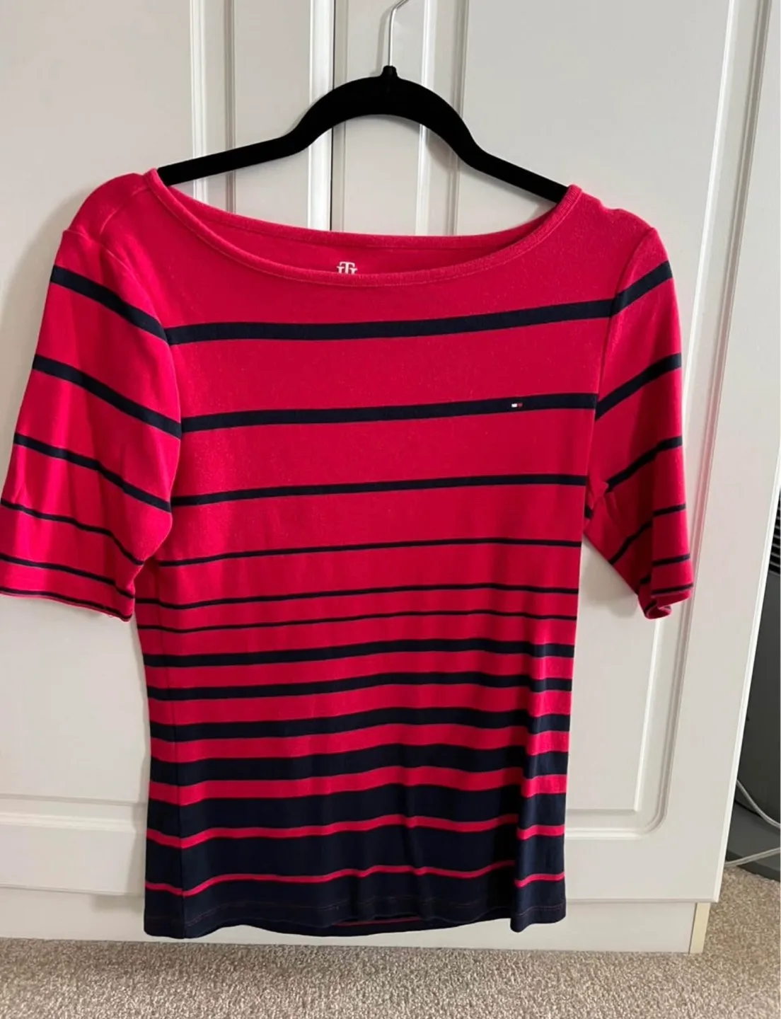 Tommy Hilfiger Women's Striped Tshirts image indicator(4)