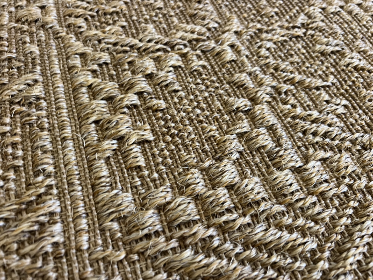 SISAL INDOOR/OUTDOOR AREA RUG 3’ X 5’, ZEKE WHEATBERRY - photo 2
