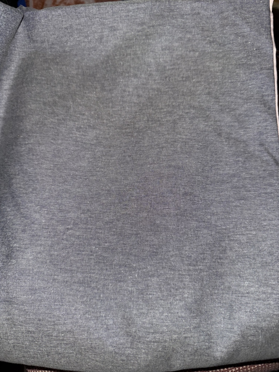 Two Linen Pillowcases, Grey and Beige - photo 2