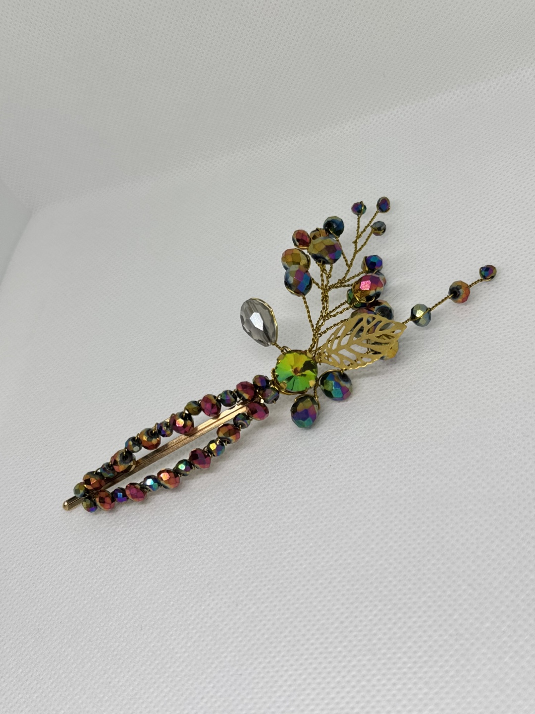 10 Different Handmade Beaded Hair Clips