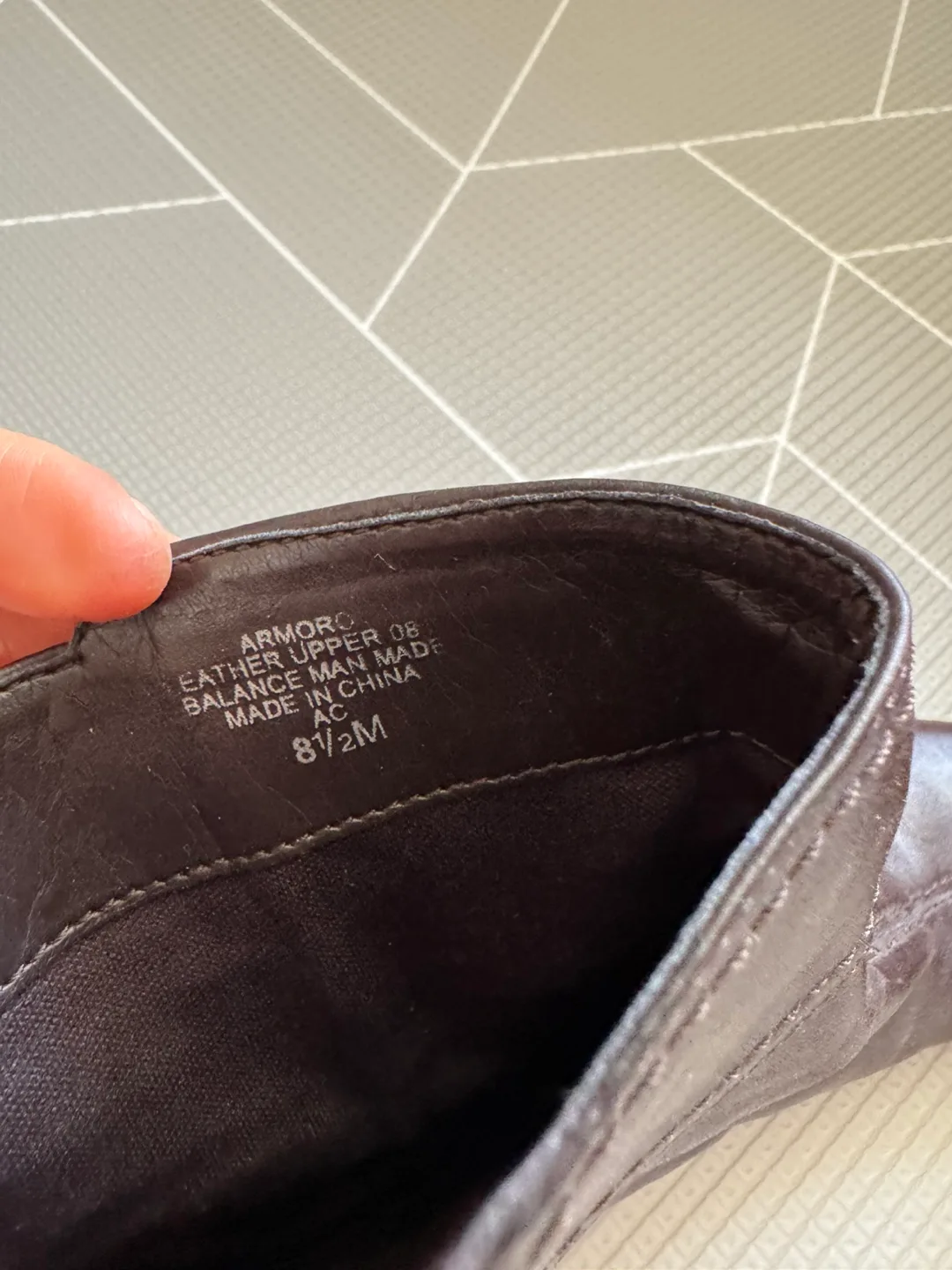 Nine West Brown Leather Ankle Boots - Size 8 1/2 M image indicator(5)