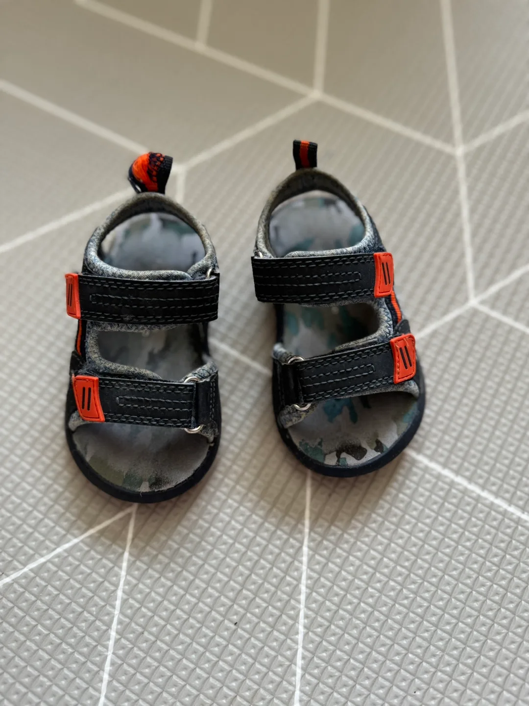 Joe Fresh Baby Boy's Camo Sandals - Size 4 image indicator(4)