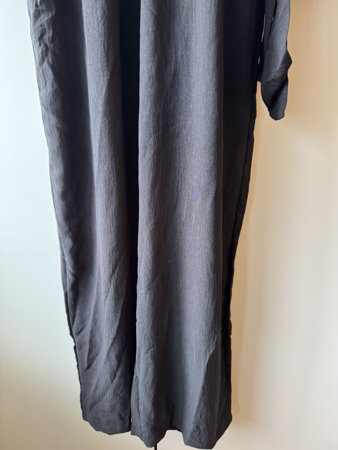 Brand New Black Button-Down Long Sleeve Jumpsuit - photo 4