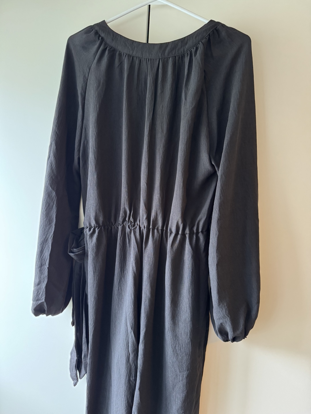 Brand New Black Button-Down Long Sleeve Jumpsuit - photo 3