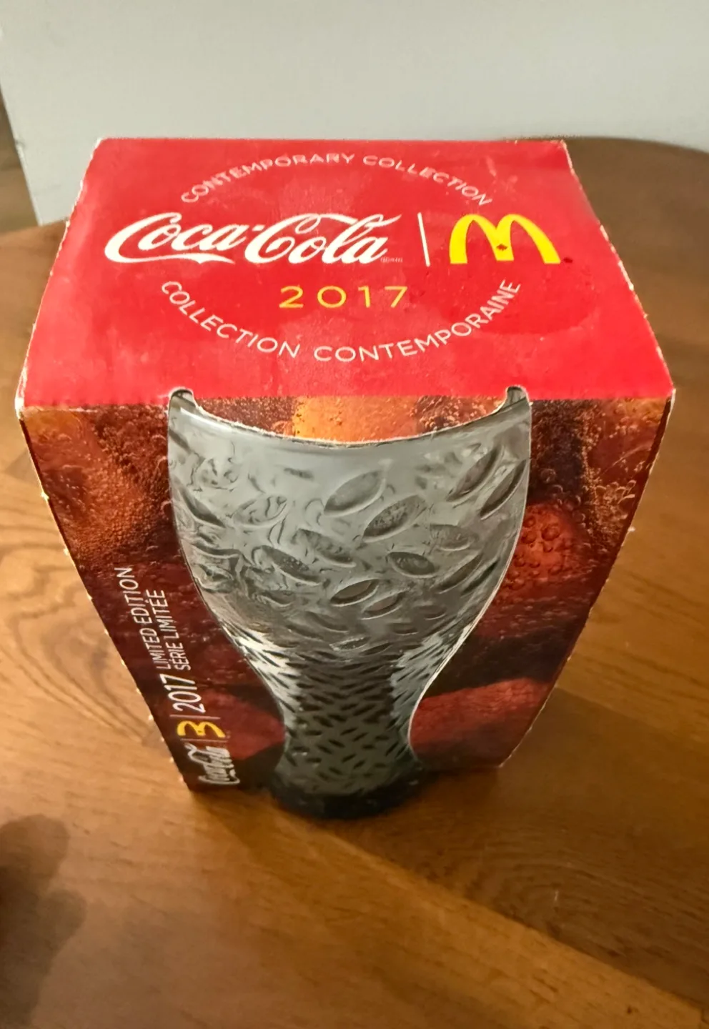 2017 Coca-Cola McDonald's Diamond Glass - Limited Edition image indicator(3)