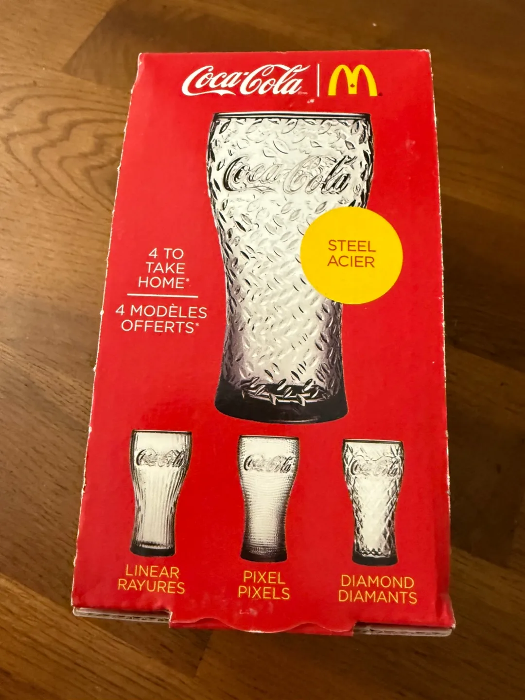 2017 Coca-Cola McDonald's Diamond Glass - Limited Edition image indicator(2)