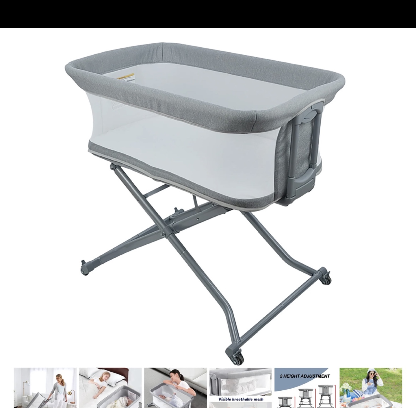 2-in-1 bassinet for newborns - photo 2
