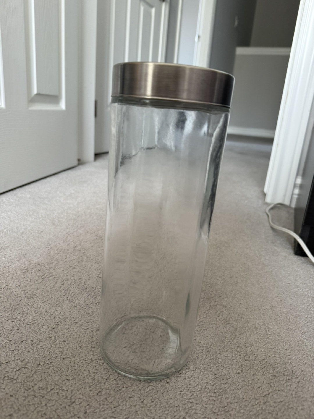 Glass Jar with Metal Lid - photo 2