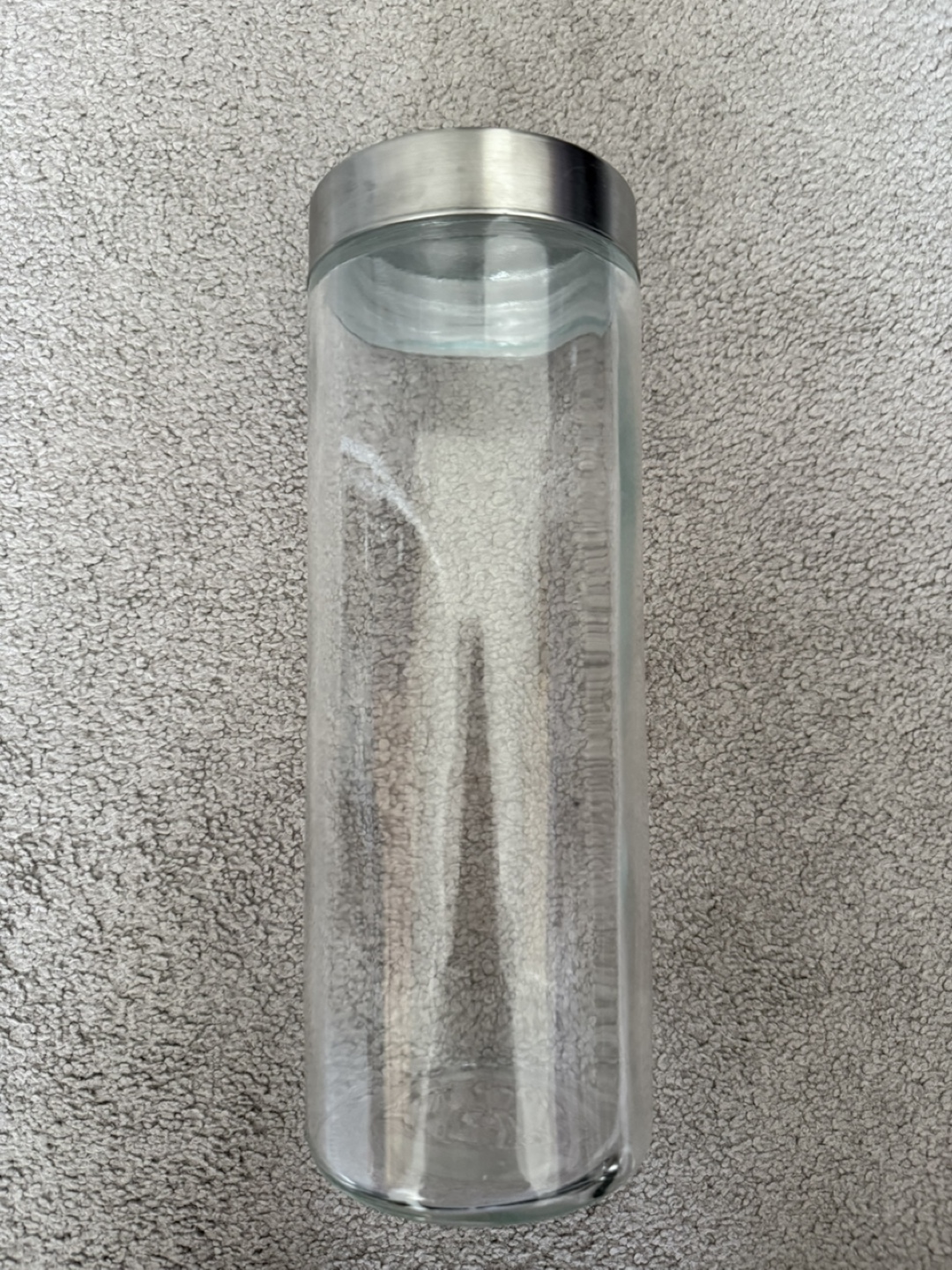 Glass Jar with Metal Lid