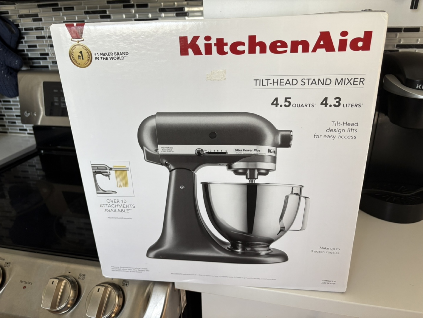 KitchenAid® 4.5 Quart Classic Series Tilt-Head Stand Mixer - photo 2