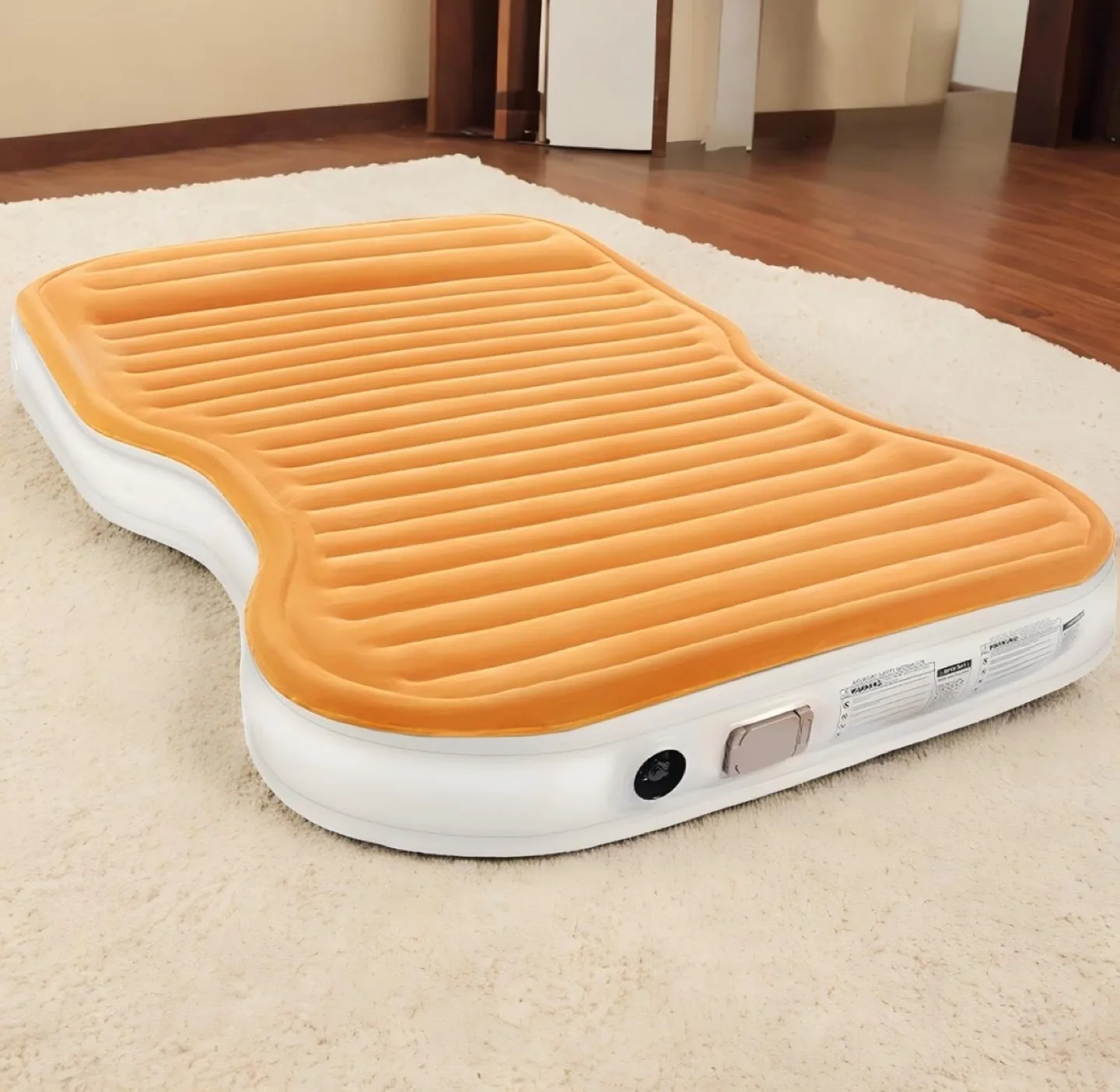 Portable Inflatable Car Bed with Electric Pump image indicator(4)