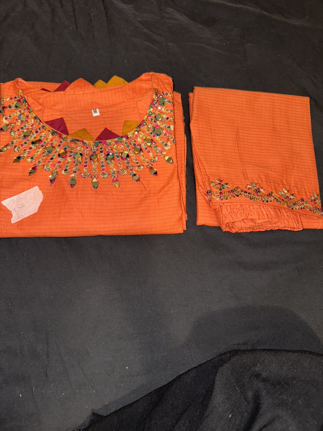 Three Shalwar Kameez Suits and Dupatta - photo 5
