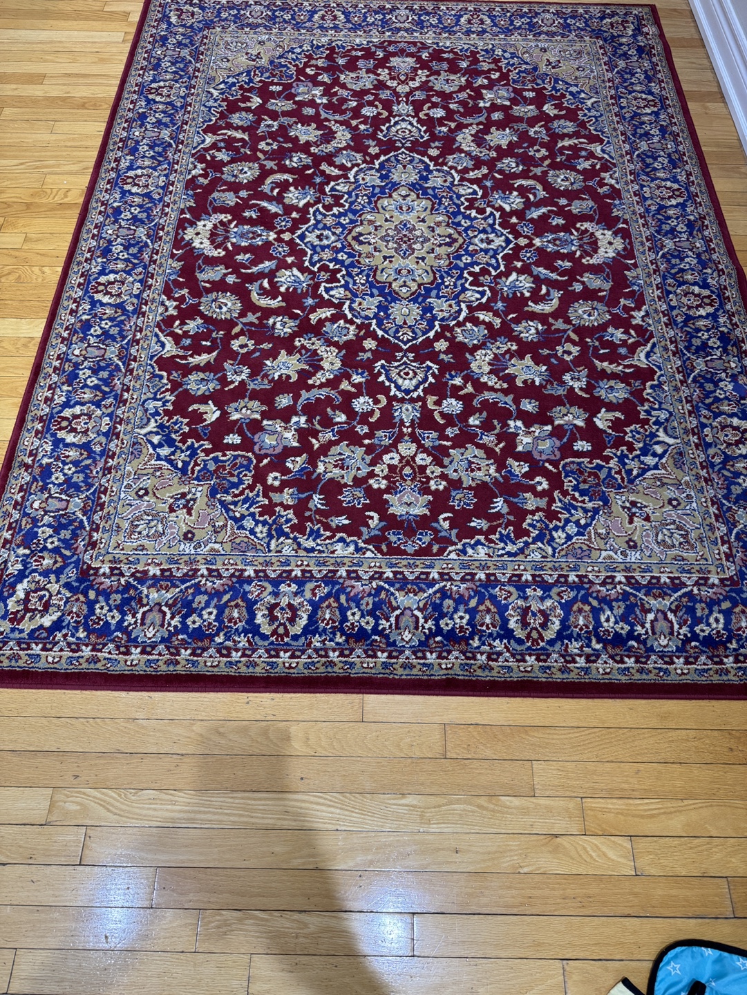 Gorgeous Red and Blue Oriental Rug