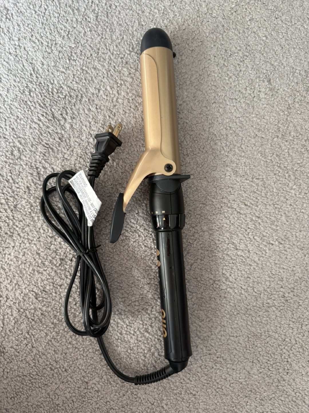 Quo Beauty 1” Clamp Curling Iron - photo 2