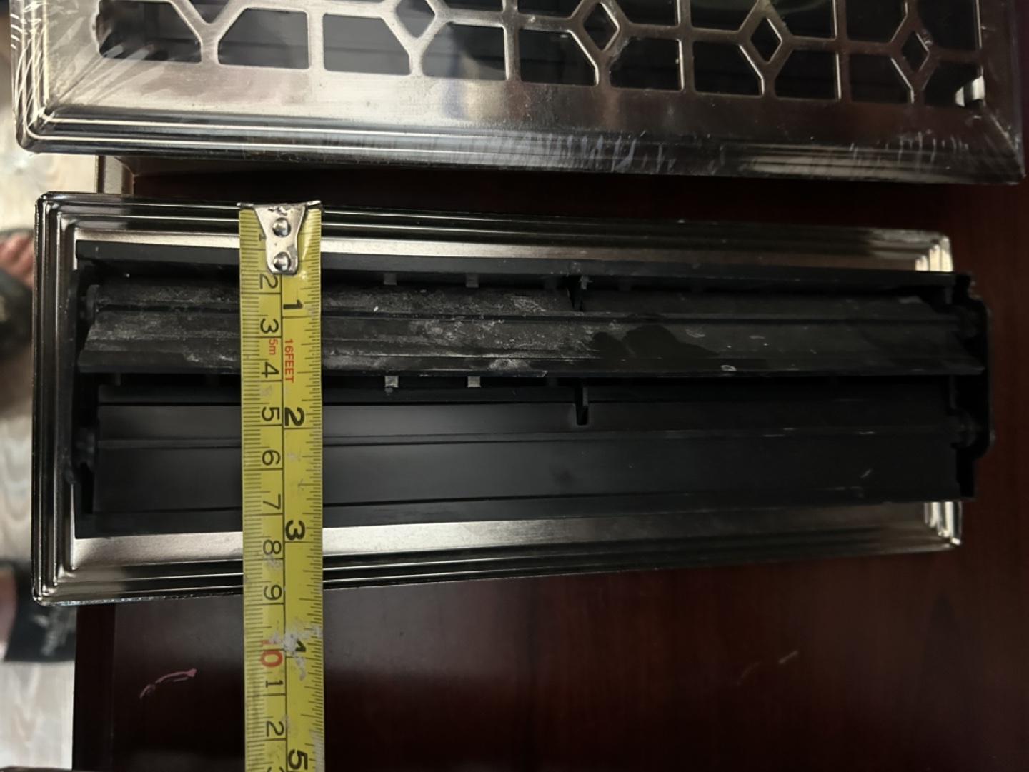 Three Nickel-Plated Register Vents - photo 4