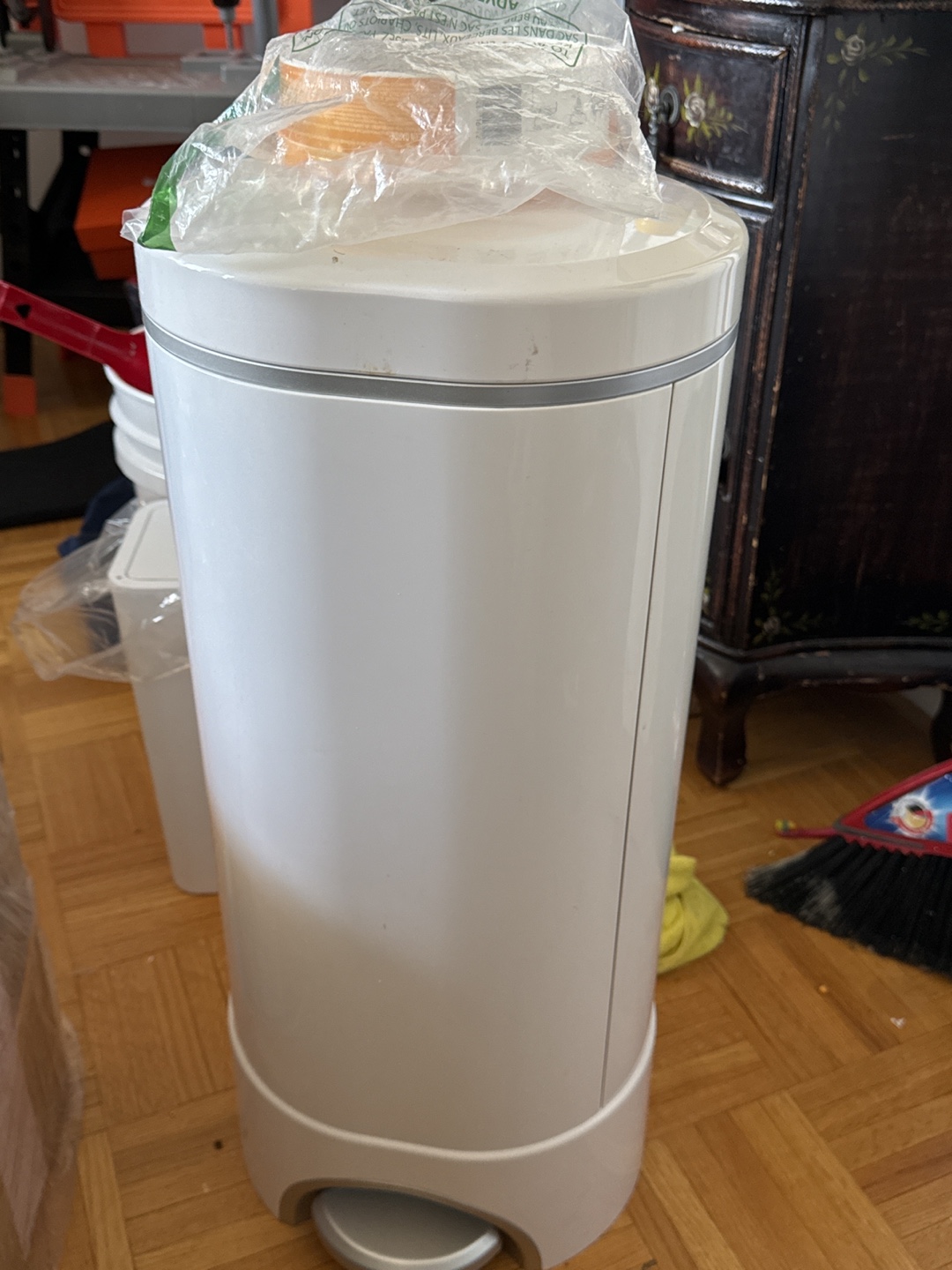 Ubbi Diaper Pail - White