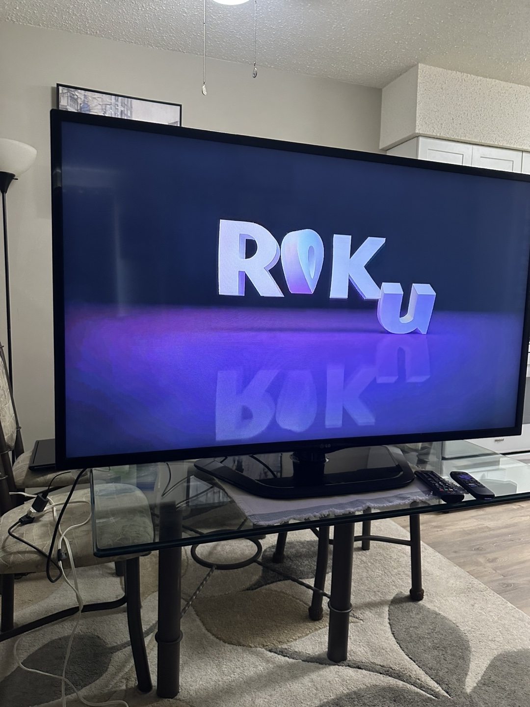 52-inch LG TV that looks and functions like new - photo 2