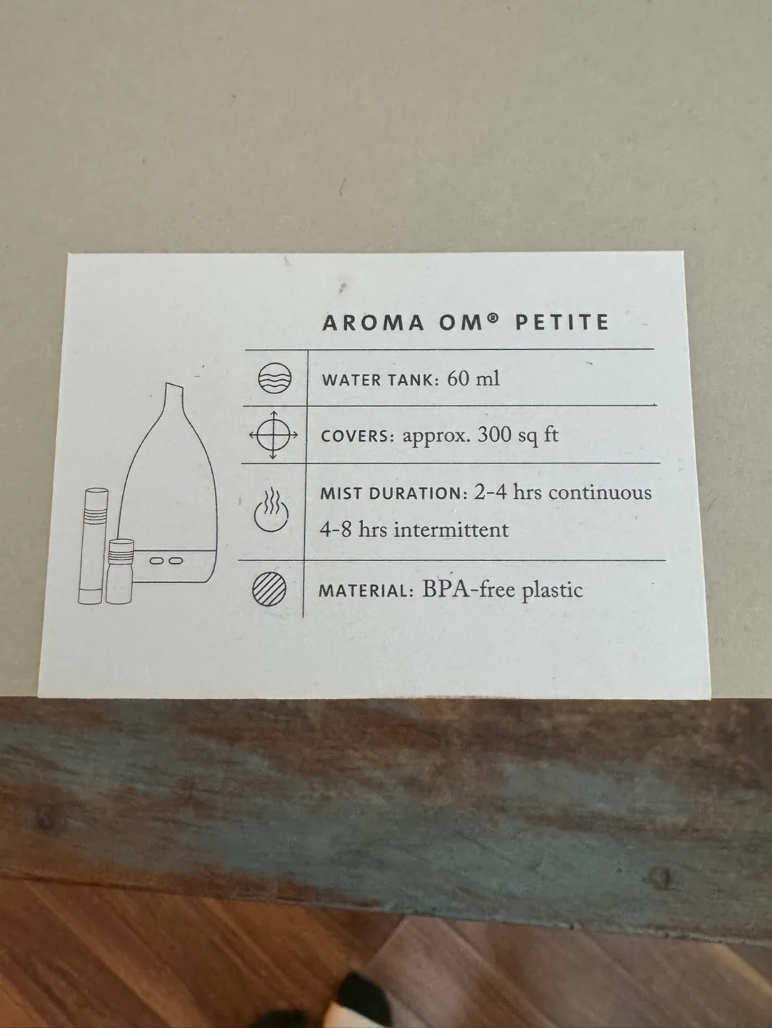 Saje Wellness Mini Diffuser image indicator(2)