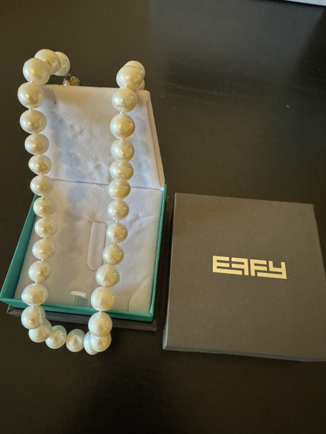 Elegant Pearl Necklace in Original Box