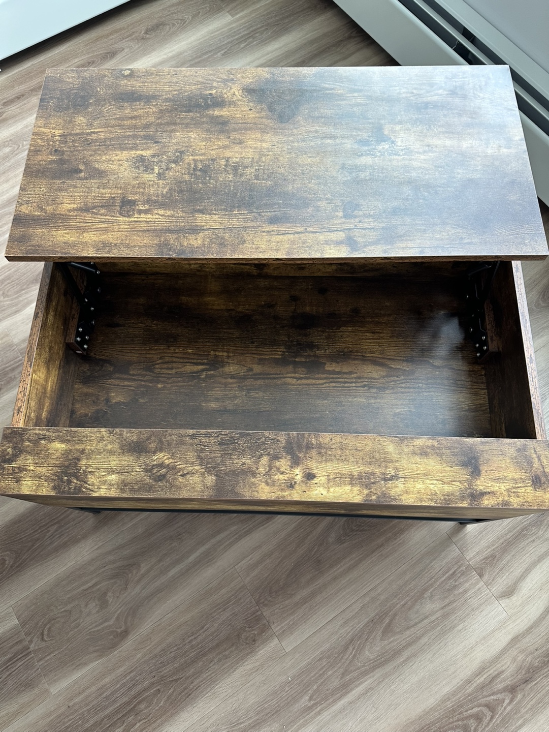 Lift-Top Coffee Table with Storage - photo 5