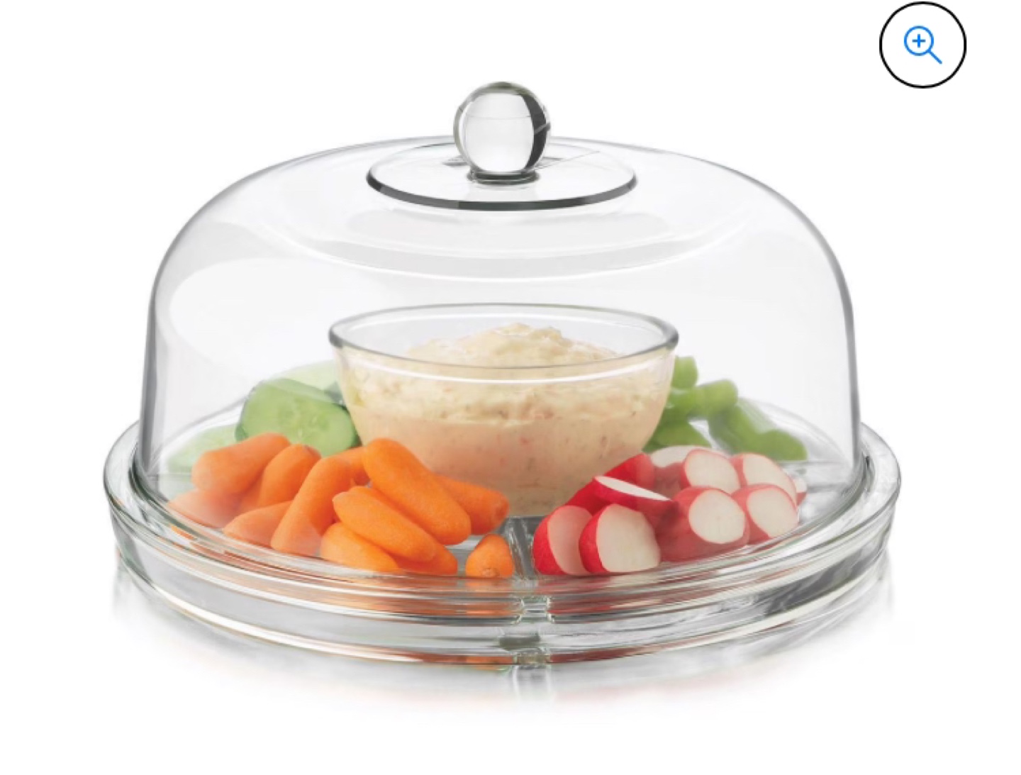 Libbey Selene 2-Piece Multi use Glass Server - photo 3