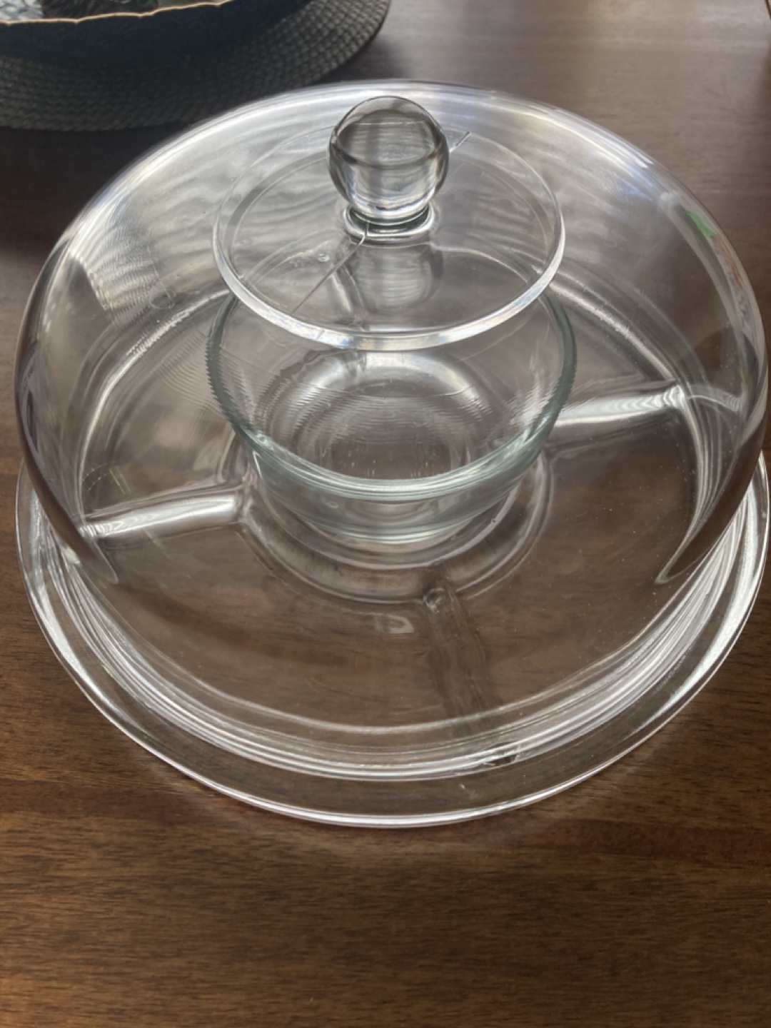 Libbey Selene 2-Piece Multi use Glass Server