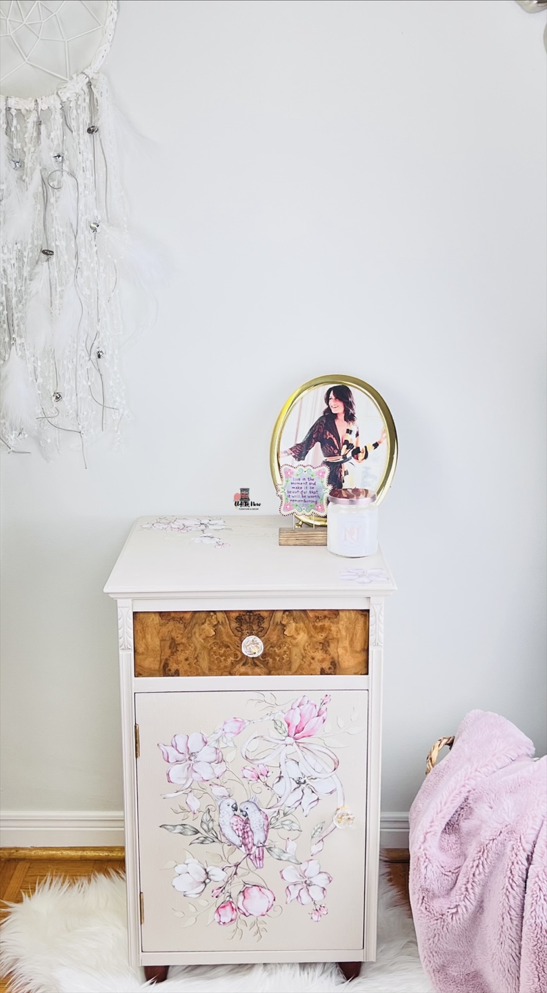 Vintage Floral Accent Cabinet - photo 4