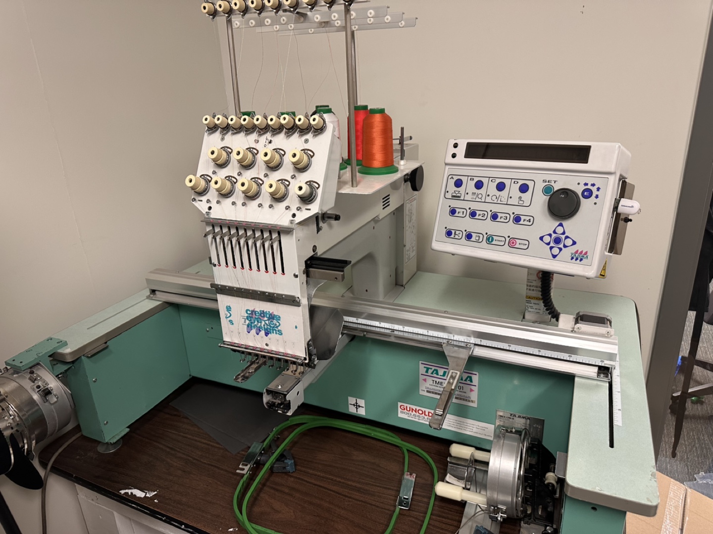 Tajima TME-KF Embroidery Machine - photo 5