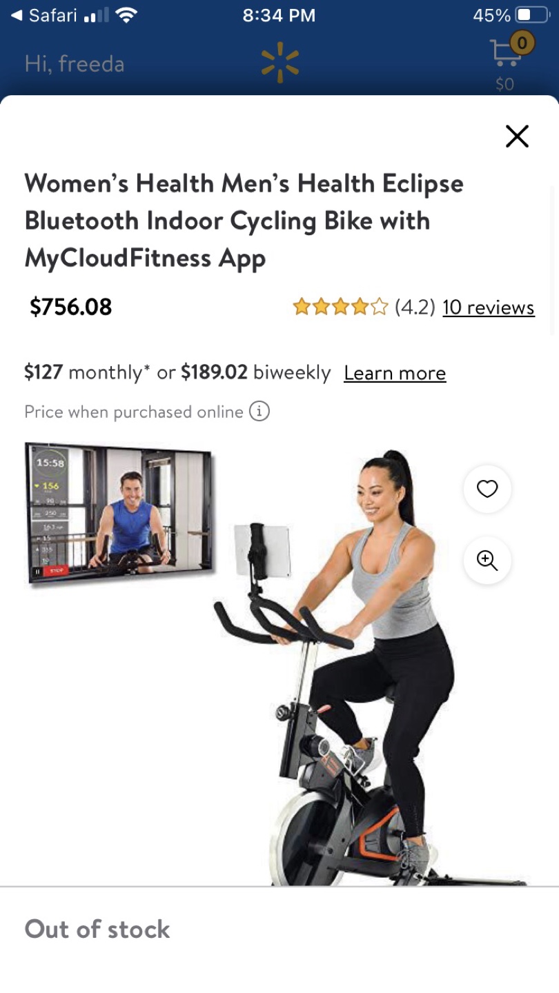 Paradigm Health & Wellness Exercise Bike - photo 3