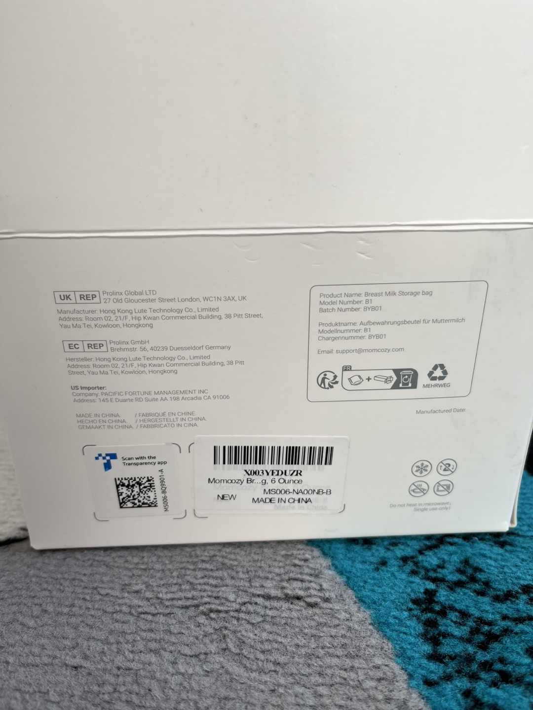 Free- Momcozy Temp-Sensing Milk Storage Bags (200 Count) - photo 2