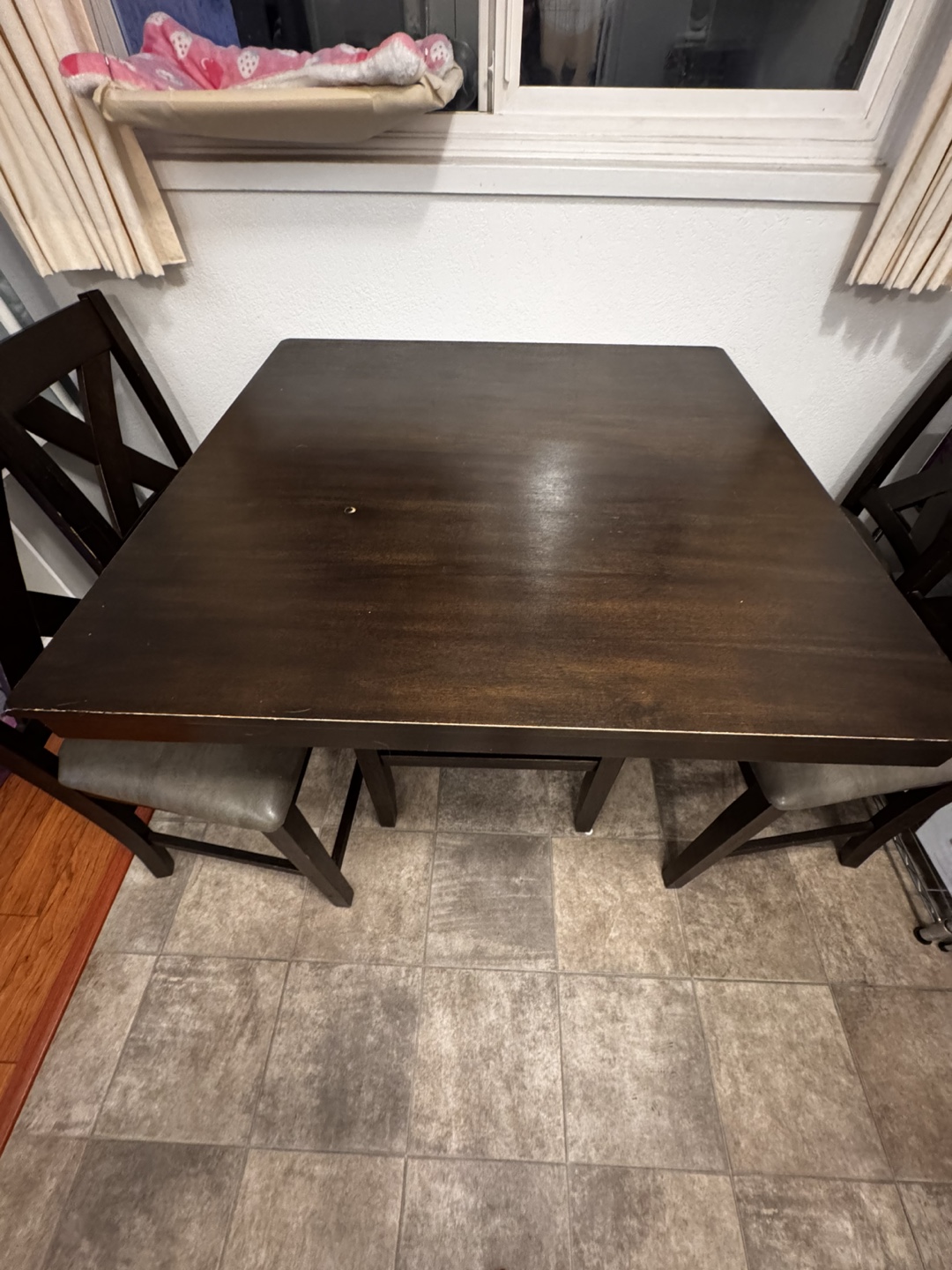 High dining table