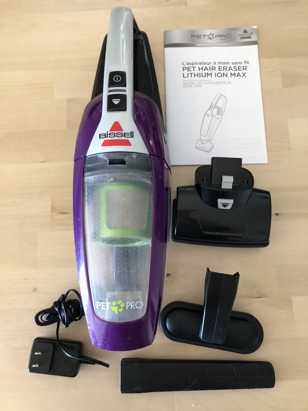 Bissell Pet Hair Eraser Lithium Ion Max Cordless Hand Vacuum