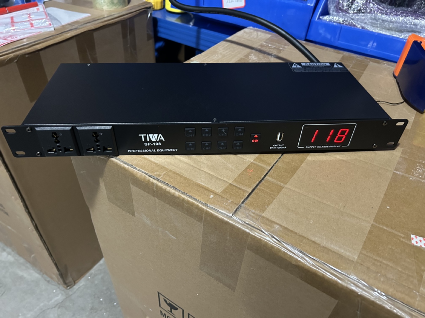 TIWA SP-10 Power Sequence Controller - 8 Outlets