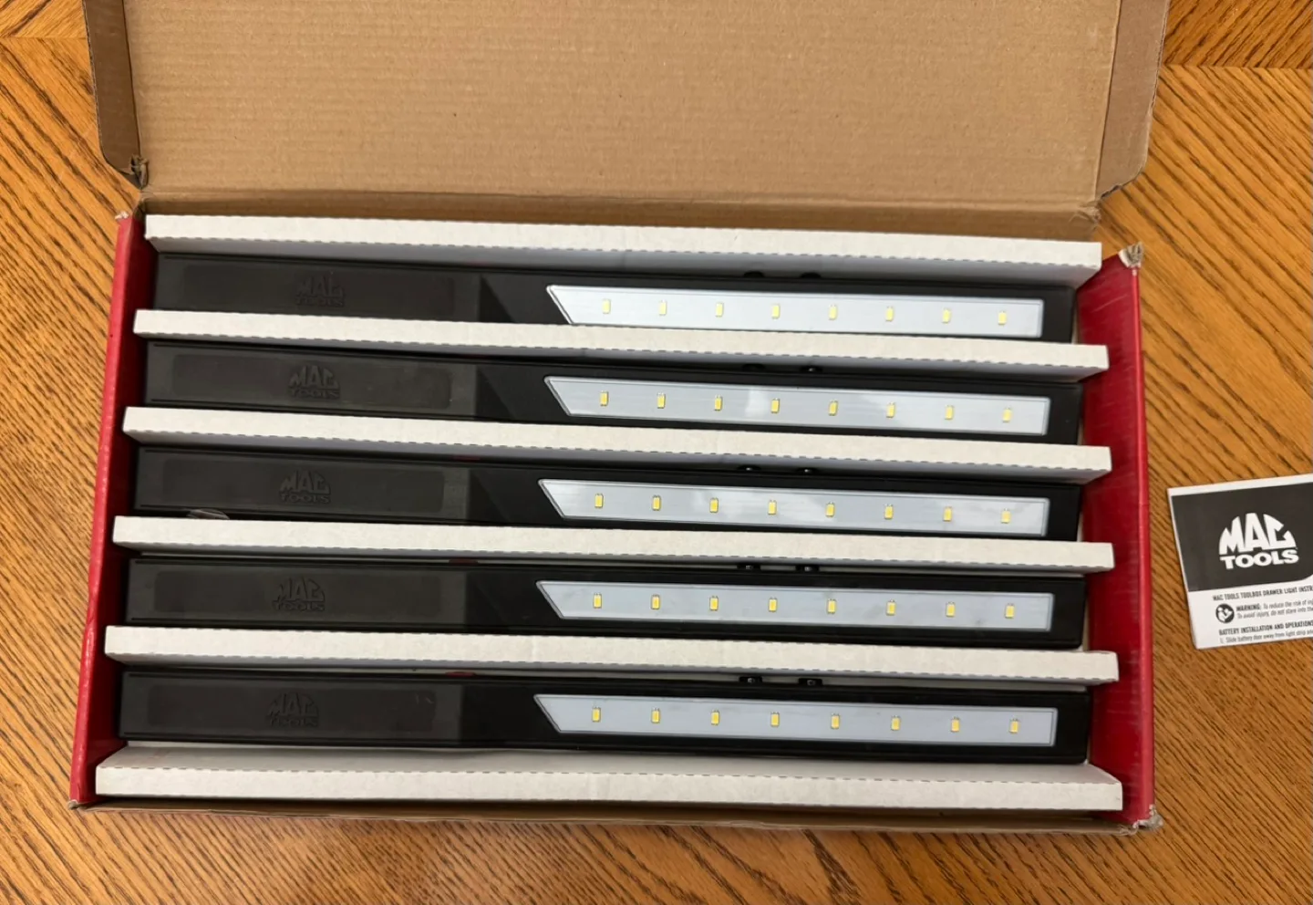 MAC Tools LED Drawer Lights - 5 Pack image indicator(2)