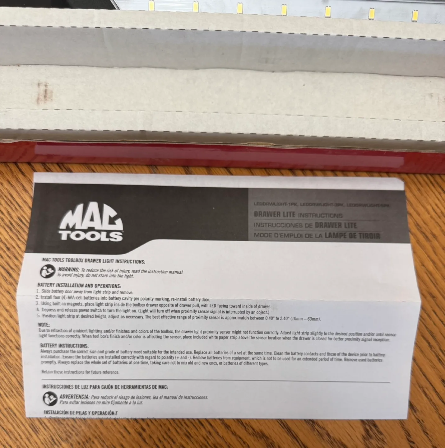 MAC Tools LED Drawer Lights - 5 Pack image indicator(3)