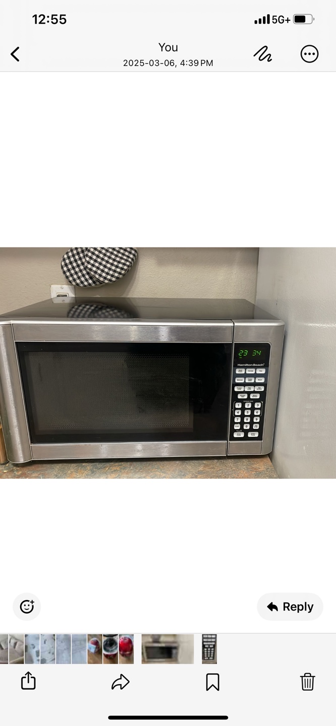Hamilton Beach Microwave - photo 2