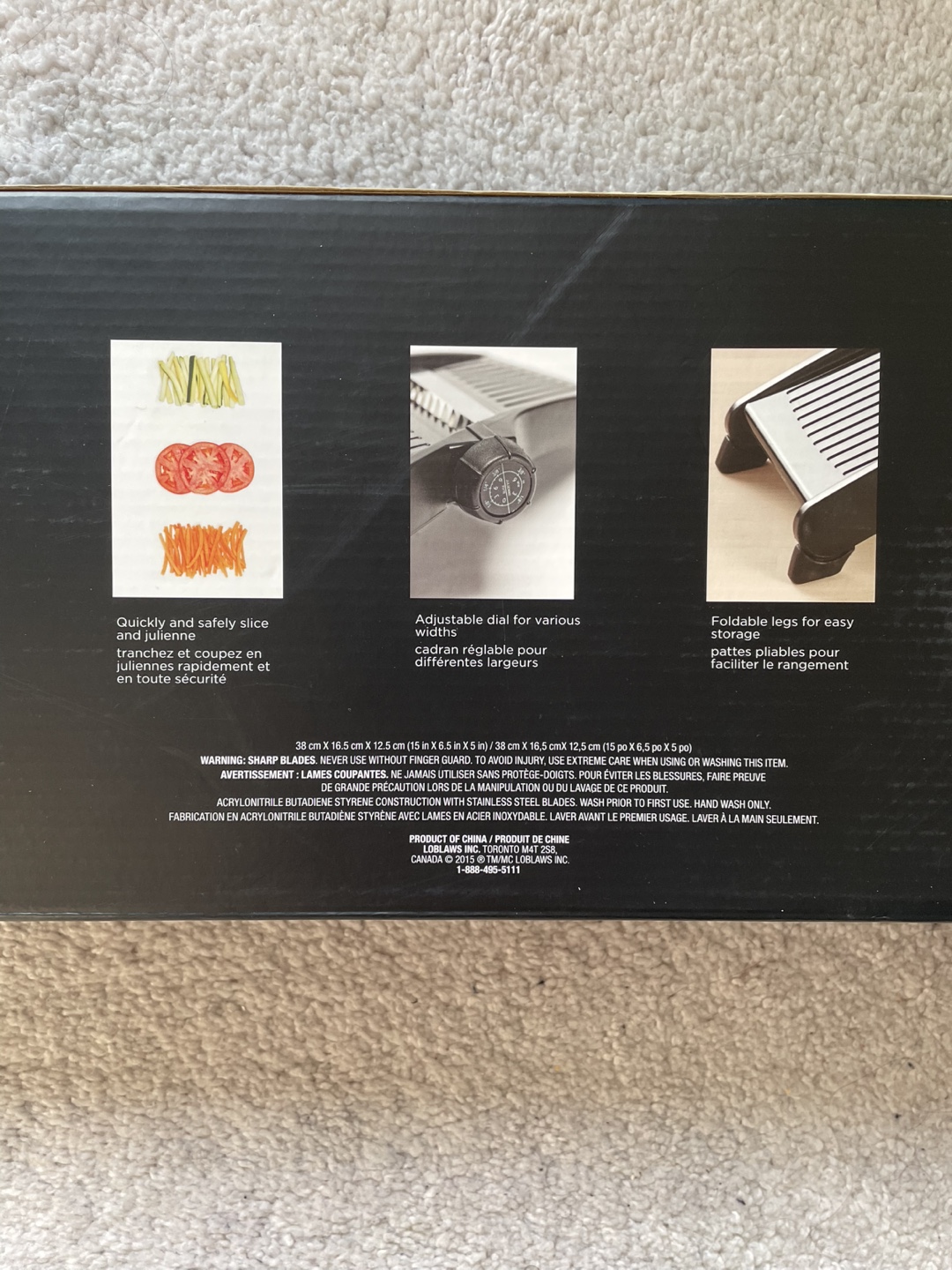 Mandoline Slicer with Foldable Legs - photo 4