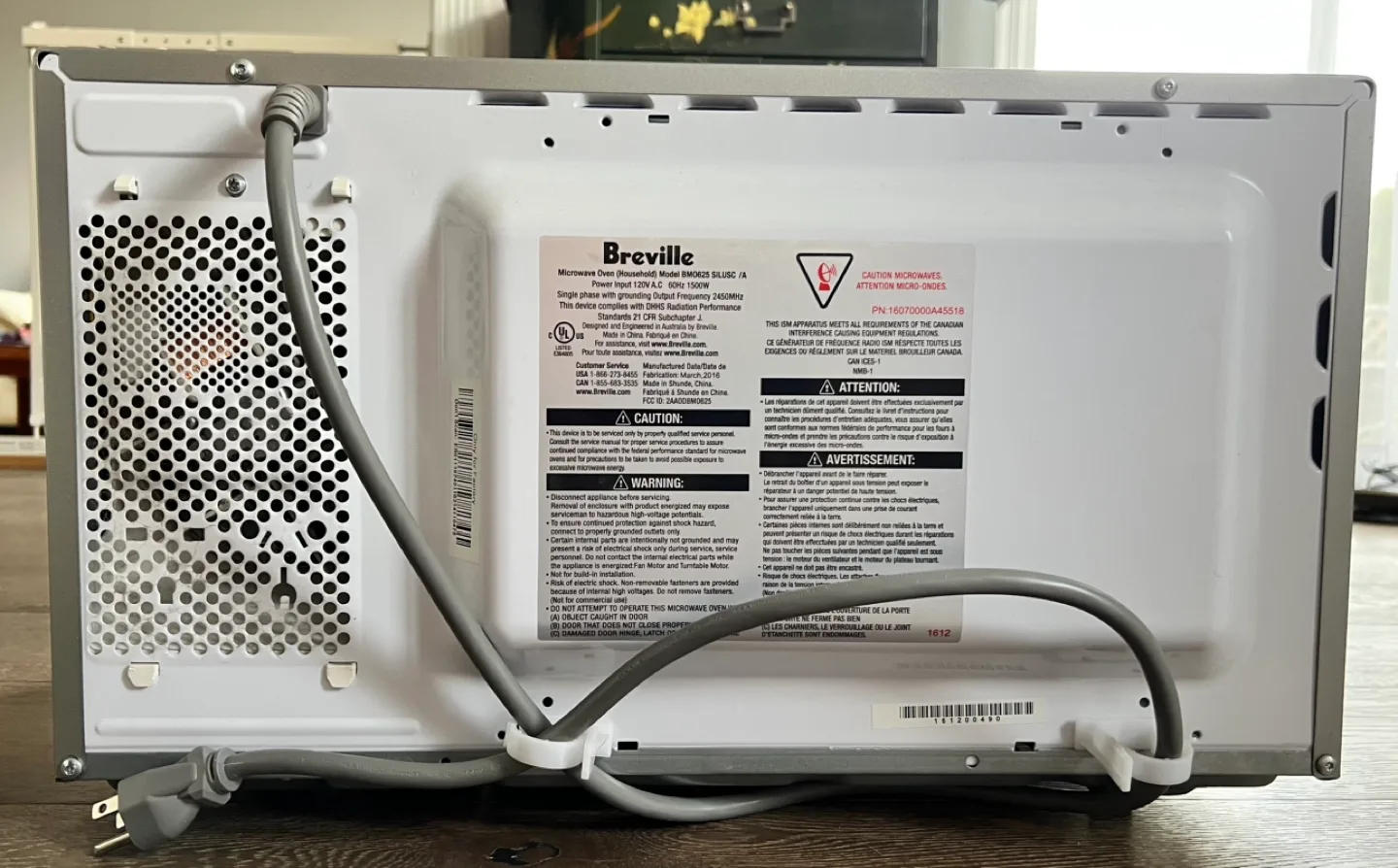 Breville Quick Touch Microwave Oven BMO625 image indicator(8)