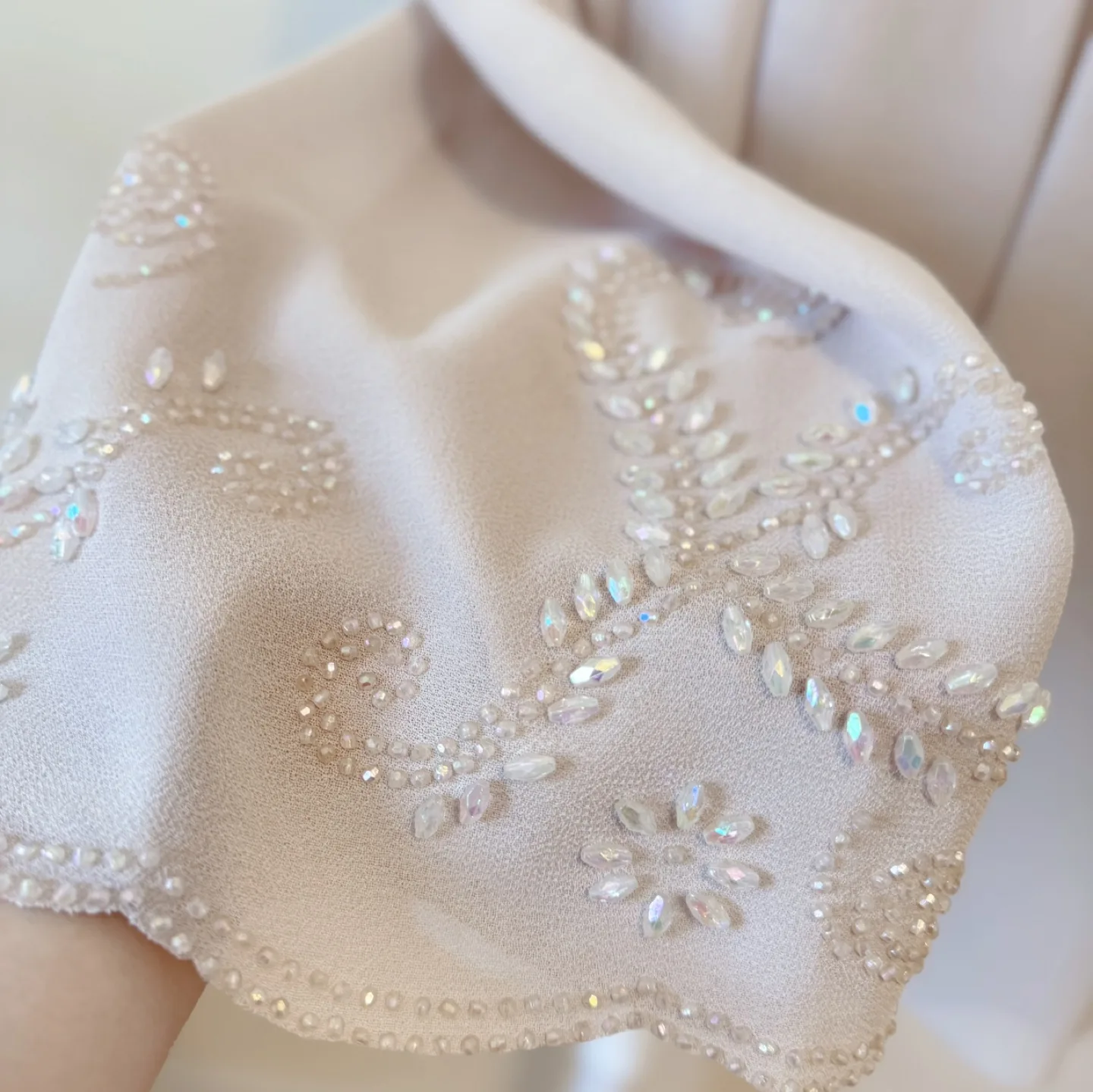 USA Vintage Beaded Chiffon Jacket image indicator(5)