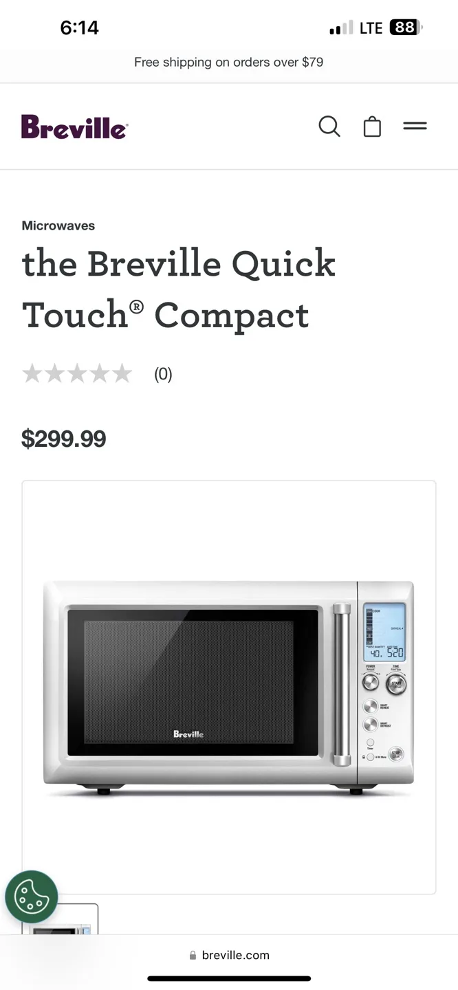 Breville Quick Touch Microwave Oven BMO625 image indicator(9)