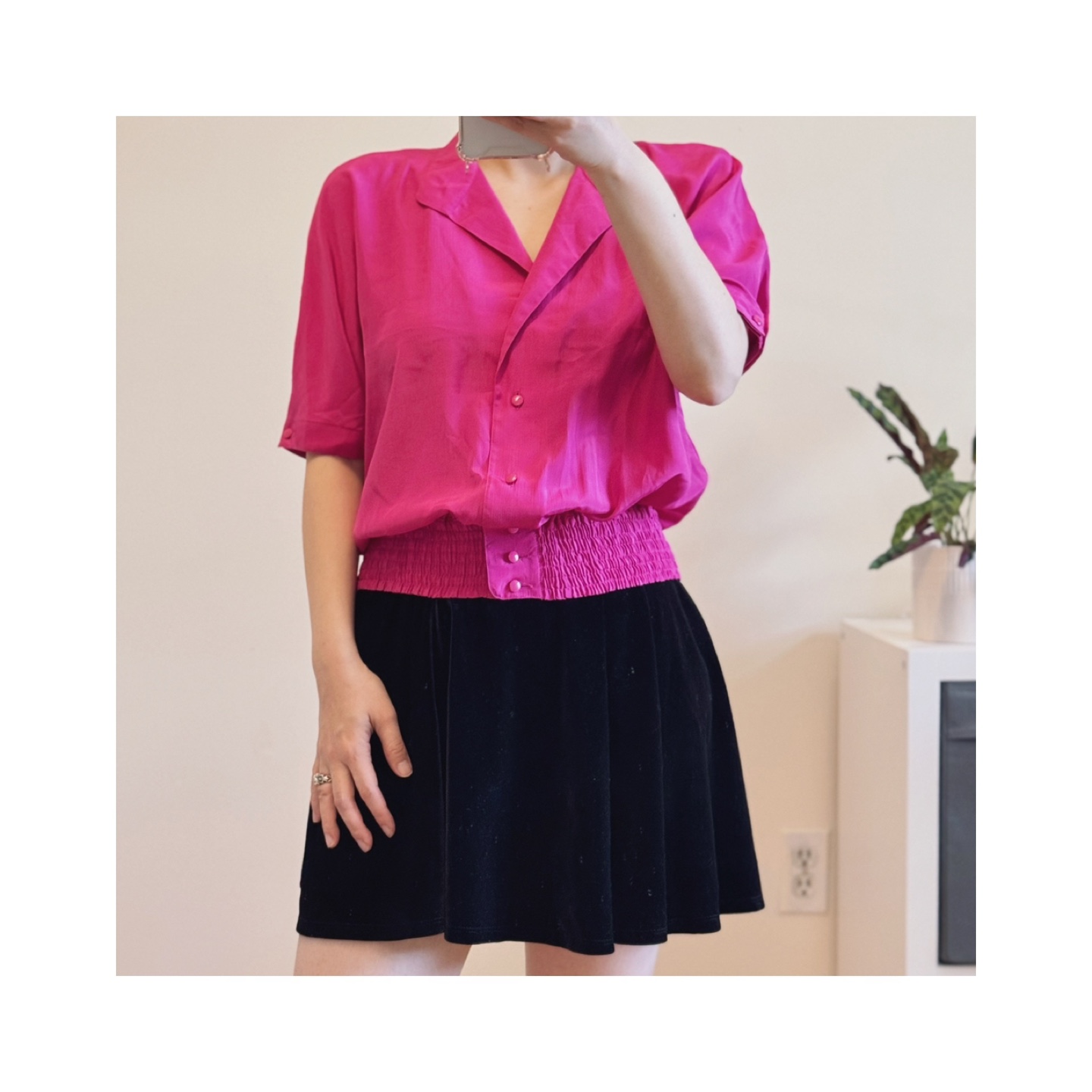 European vintage blouse made in West Germany