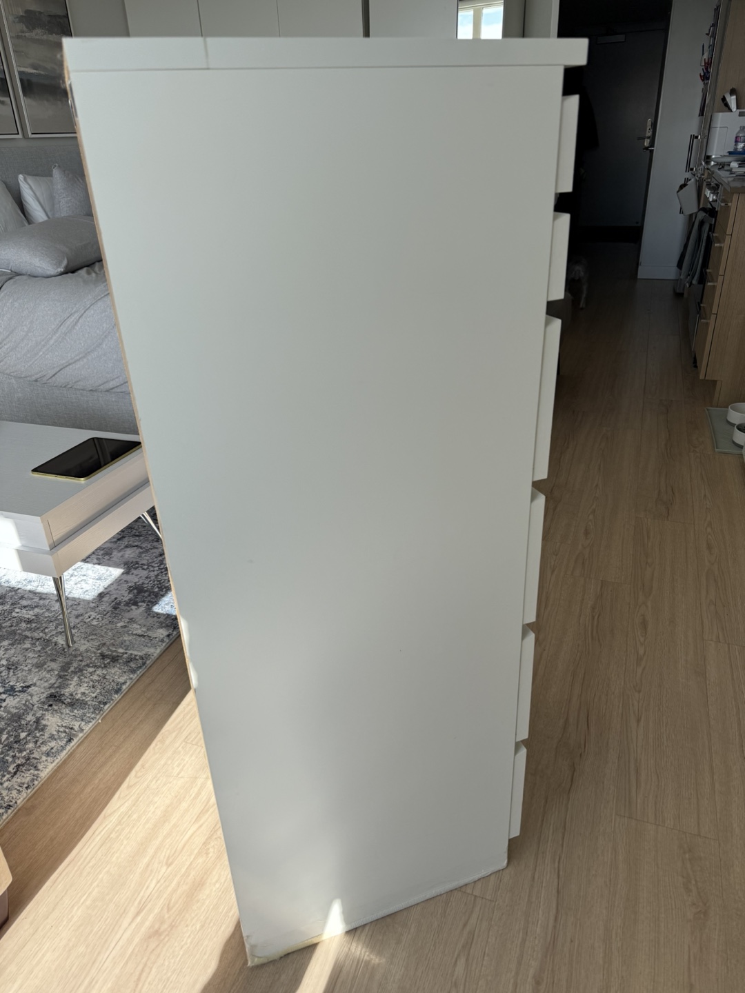 Ikea MALM 6 drawers chest w/mirror - photo 3