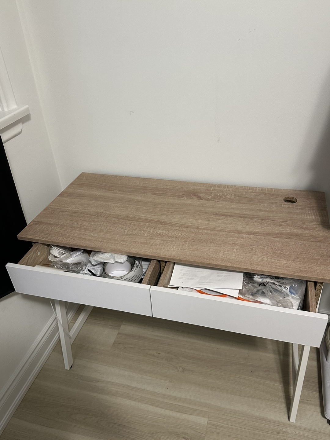 Work/office desk- Like new!! - photo 2