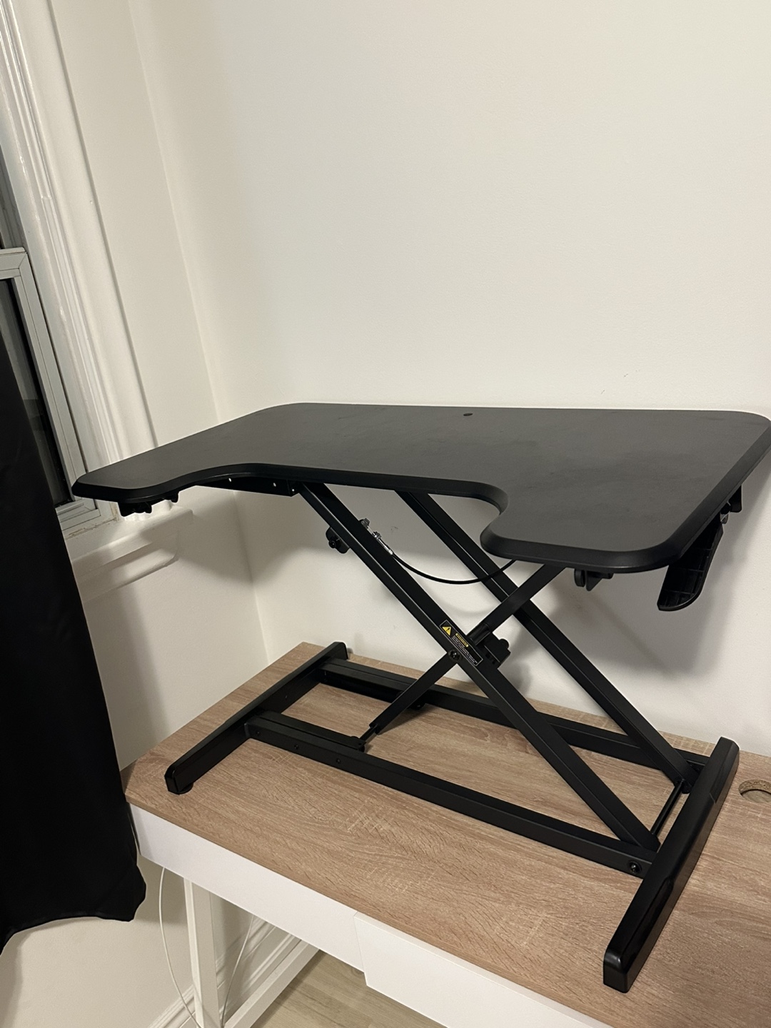 Sit stand desk converter- LIKE NEW! - photo 3