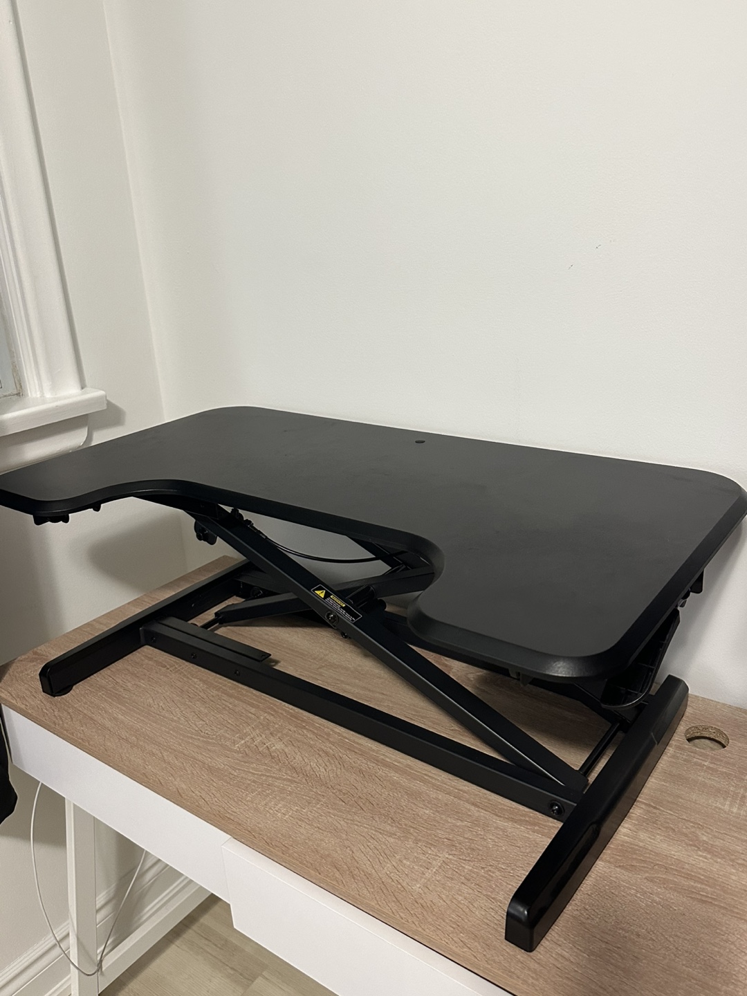 Sit stand desk converter- LIKE NEW! - photo 4