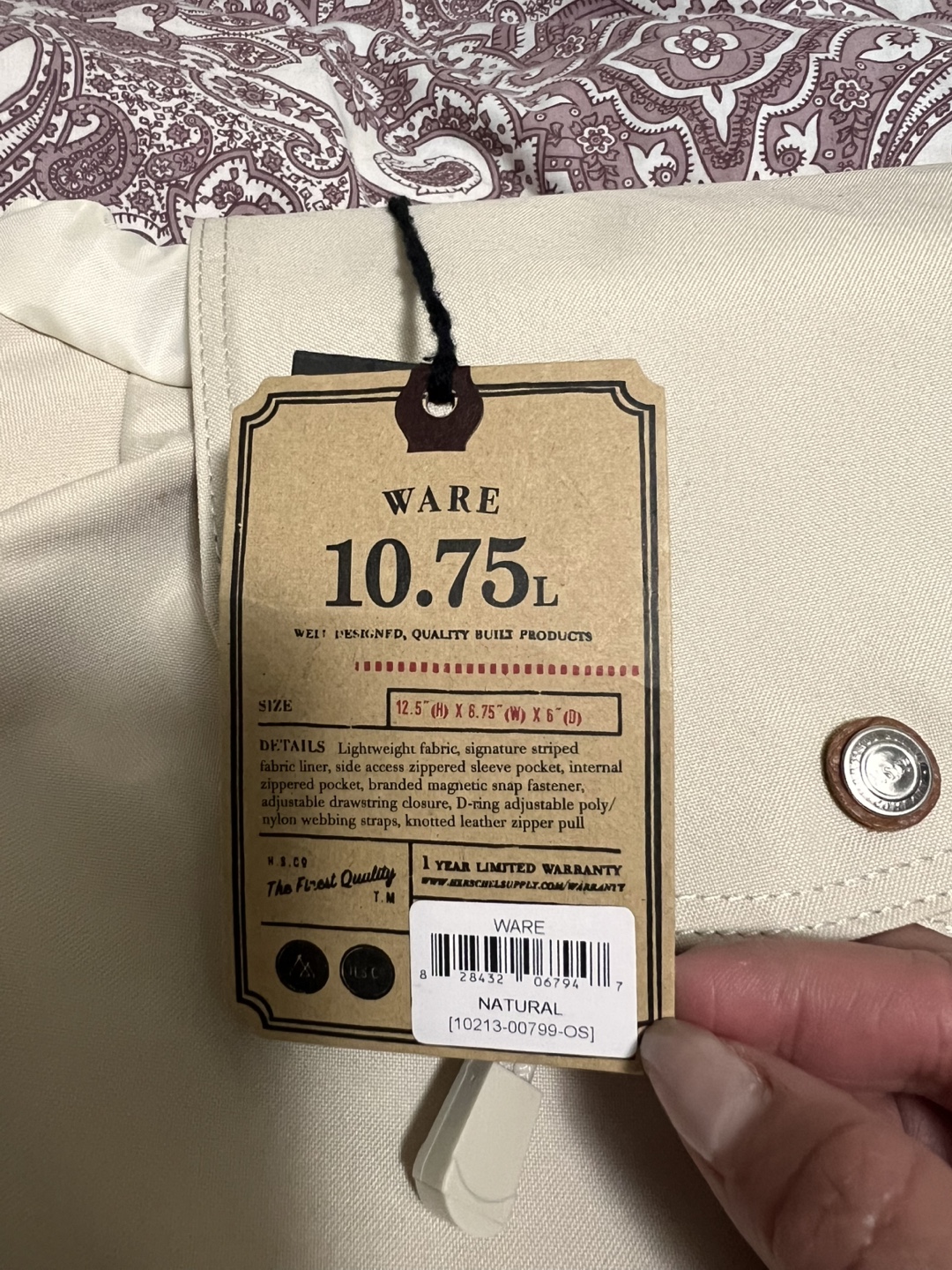 Herschel Supply Co. Reid Backpack - Natural - photo 2