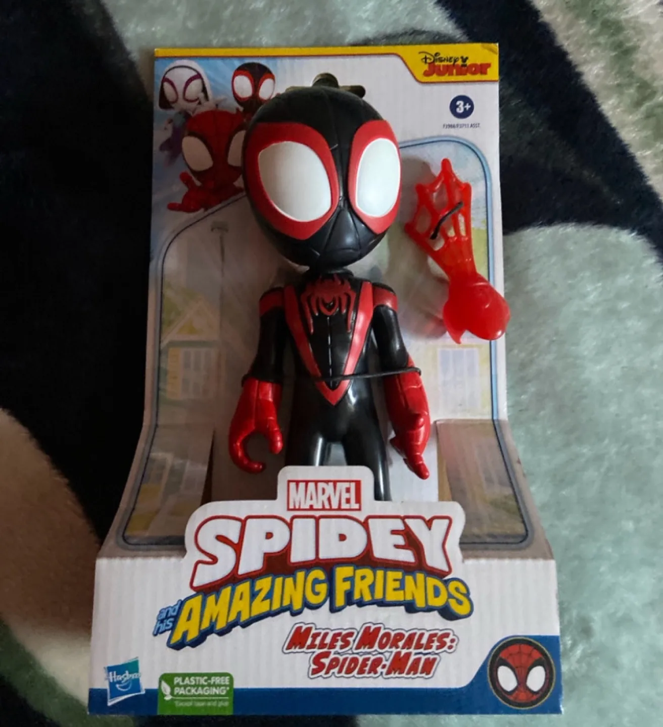 Spidey and his Amazing Friends Miles Morales Spider-Man Figure thumbnail
