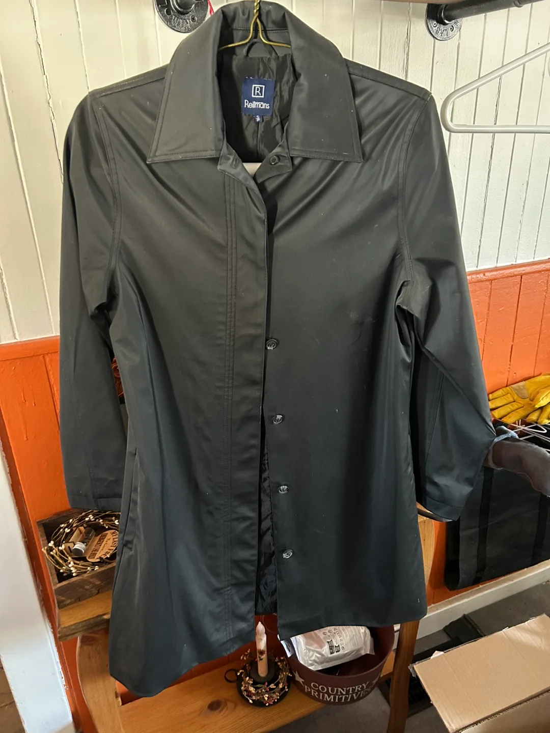 Reimans Black Trench Coat
