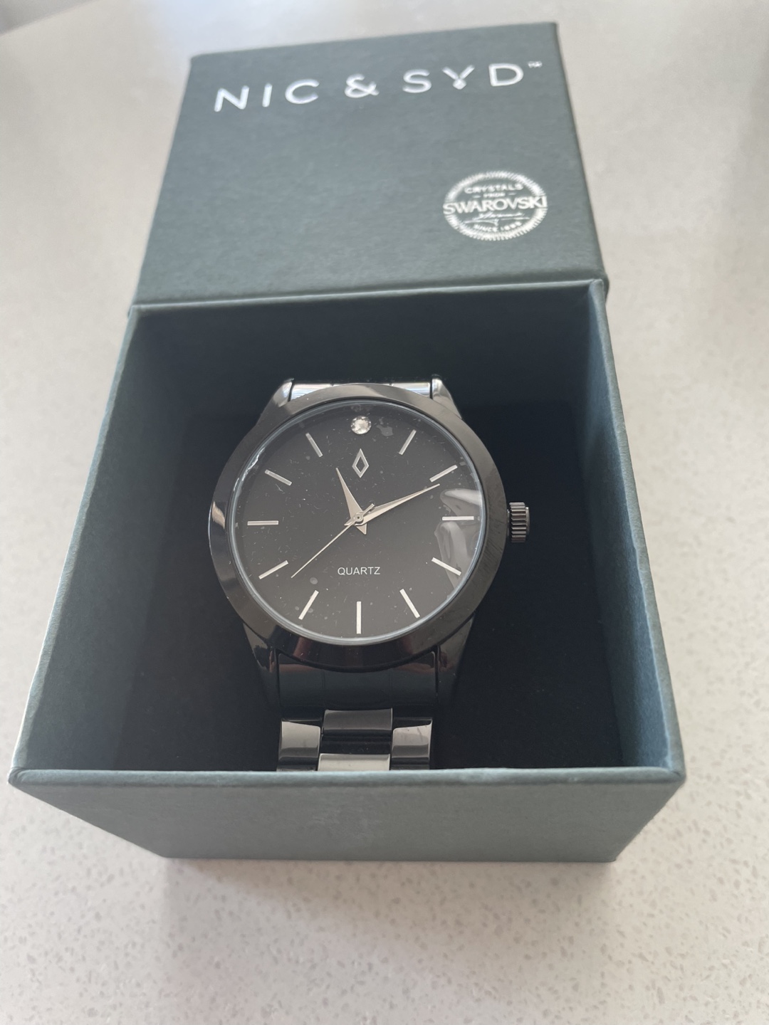 Nic & Syd Black Watch with Swarovski Crystals - photo 4